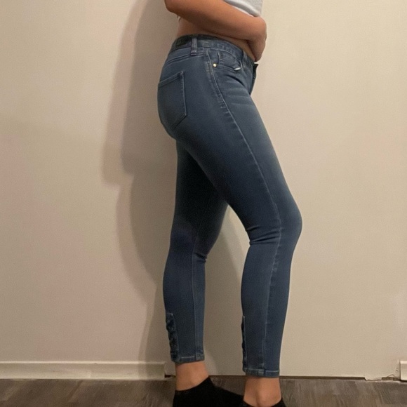 👖 Celebrity Pink Skinny Jeans – Women’s Size 5/27 👖 - Picture 4 of 11